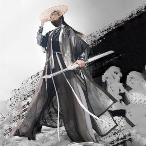 deguisement kimono samourai