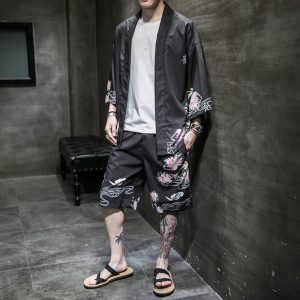 ensemble kimono japonais été