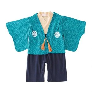 kimono bleu enfant
