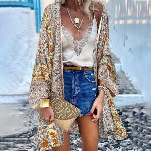 kimono cardigan femme