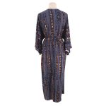 kimono d'hiver noir femme