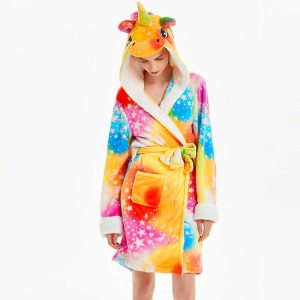 kimono de nuit licorne