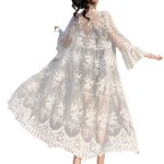 kimono élégant en satin