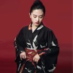 kimono en coton pour femme