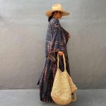 kimono femme en noir