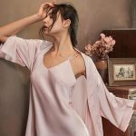 kimono femme en satin