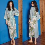 kimono floral pour femme