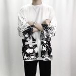 kimono japonais avec motif dragon blanc
