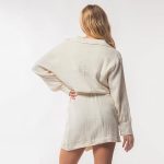 kimono léger en coton pour femme