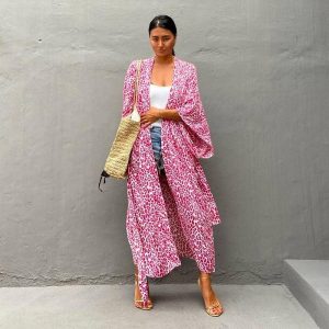 kimono long femme chic