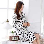kimono noir et blanc pour femme