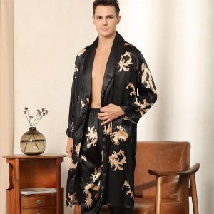 kimono pyjama long homme