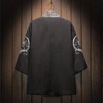 kimono samouraï avec motif dragon