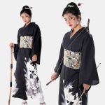 kimono samourai femme