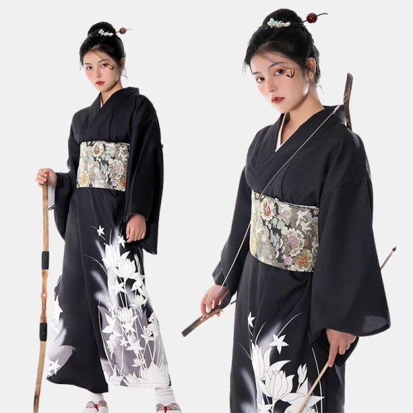 kimono samourai femme
