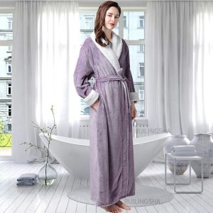 peignoir de bain femme haut de gamme