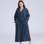peignoir de bain long femme