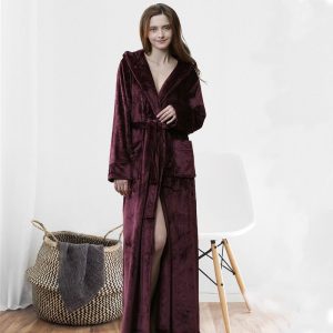 peignoir de chambre hiver femme