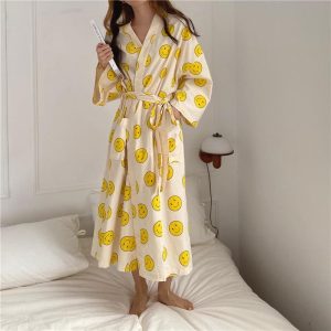 peignoir drôle femme