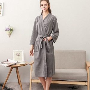 peignoir femme absorbant