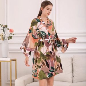 peignoir femme chaud et léger