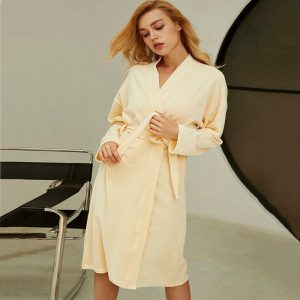 peignoir femme maison