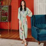 peignoir kimono floral