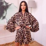peignoir kimono tigre