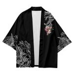 veste de style kimono oni