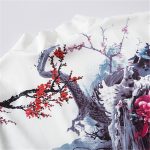 veste élégante homme motif floral