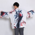 veste homme à motifs floraux