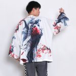 veste homme motif fleur