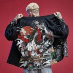 veste kimono oni couteau