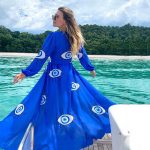 vêtement de plage femme kimono long