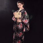 vêtement japonais femme noir