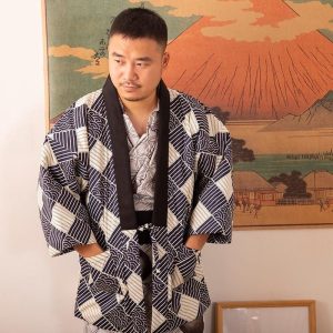 habit traditionnel japonais homme en coton